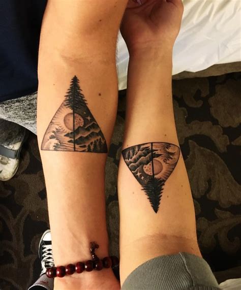 matching brother and sister tattoos